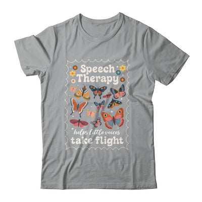 Stamp Speech Therapy Butterfly Speech Language Pathologist Shirt & Hoodie | teecentury
