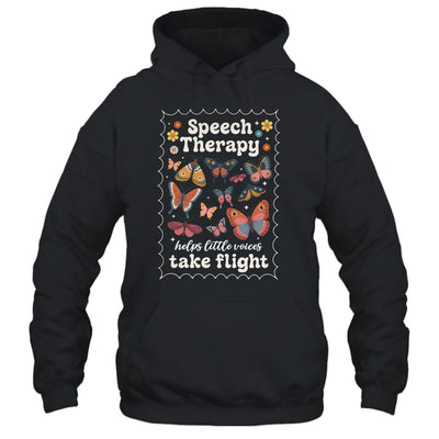 Stamp Speech Therapy Butterfly Speech Language Pathologist Shirt & Hoodie | teecentury