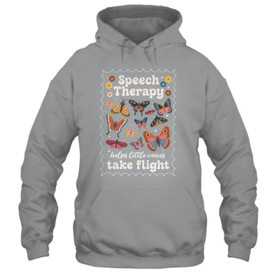 Stamp Speech Therapy Butterfly Speech Language Pathologist Shirt & Hoodie | teecentury