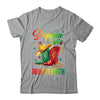Stepping Into Juneteenth Afro Woman Black Girls Women Shirt & Tank Top | teecentury