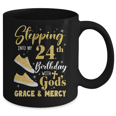 Stepping Into My 24th Birthday With Gods Grace And Mercy Women Mug | teecentury