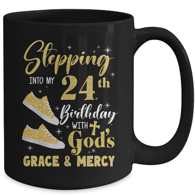 Stepping Into My 24th Birthday With Gods Grace And Mercy Women Mug | teecentury