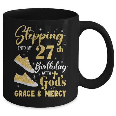 Stepping Into My 27th Birthday With Gods Grace And Mercy Women Mug | teecentury