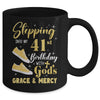 Stepping Into My 41st Birthday With Gods Grace And Mercy Women Mug | teecentury