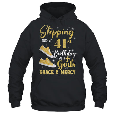 Stepping Into My 41st Birthday With Gods Grace And Mercy Women Shirt & Tank Top | teecentury