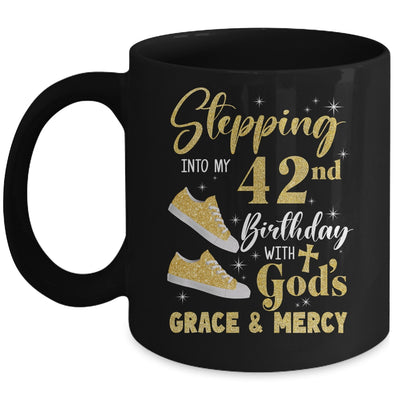 Stepping Into My 42nd Birthday With Gods Grace And Mercy Women Mug | teecentury