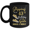 Stepping Into My 43rd Birthday With Gods Grace And Mercy Women Mug | teecentury