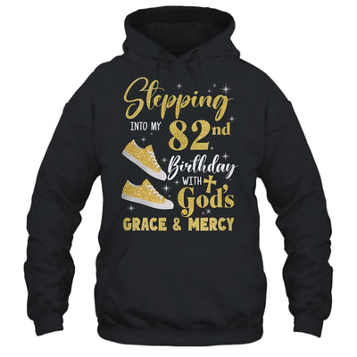 Stepping Into My 82nd Birthday With Gods Grace And Mercy Women Shirt & Tank Top | teecentury