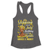 Stepping Into My July Birthday Afro Woman Religious Bday Shirt & Tank Top | teecentury