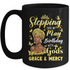 Stepping Into My May Birthday Afro Woman Religious Bday Mug | teecentury