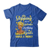 Stepping Into My September Birthday Afro Woman Religious Bday Shirt & Tank Top | teecentury