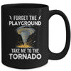 Storm Chasing Boys Funny Tornado Chaser Meteorologist Mug | teecentury