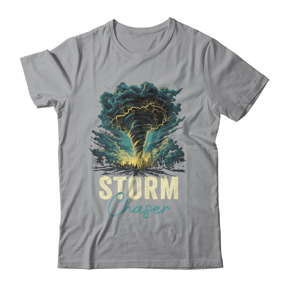 Storm Chasing Tornado Chaser Meteorologist Meteorology Men Shirt & Hoodie | teecentury