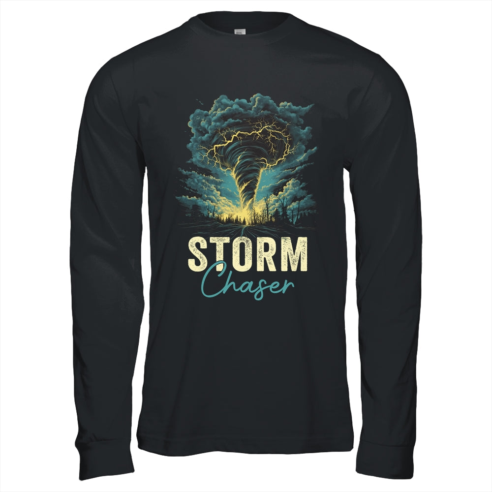 Storm Chasing Tornado Chaser Meteorologist Meteorology Men Shirt & Hoodie | teecentury