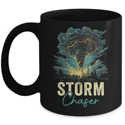 Storm Chasing Tornado Chaser Meteorologist Meteorology Men Mug | teecentury