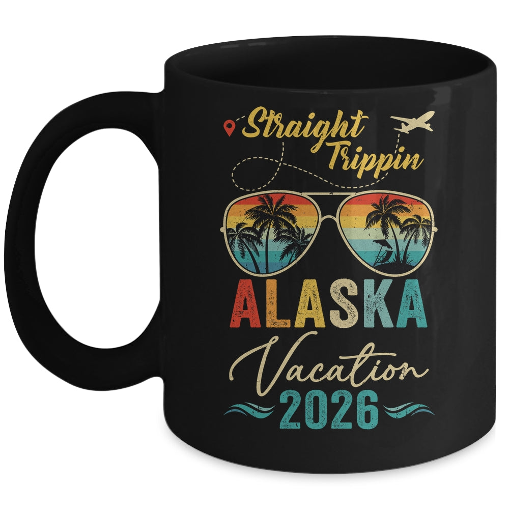 Straight Trippin Alaska 2026 Family Summer Vacation Mug | teecentury