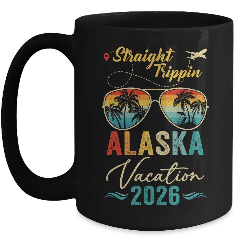 Straight Trippin Alaska 2026 Family Summer Vacation Mug | teecentury
