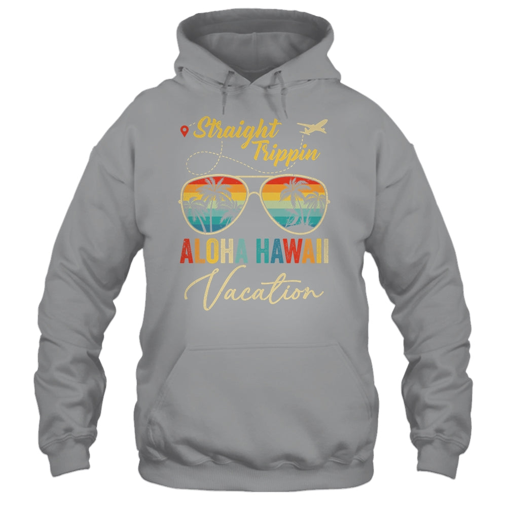 Straight Trippin Aloha Hawaii Vacation 2024 Family Summer Shirt & Tank Top | teecentury