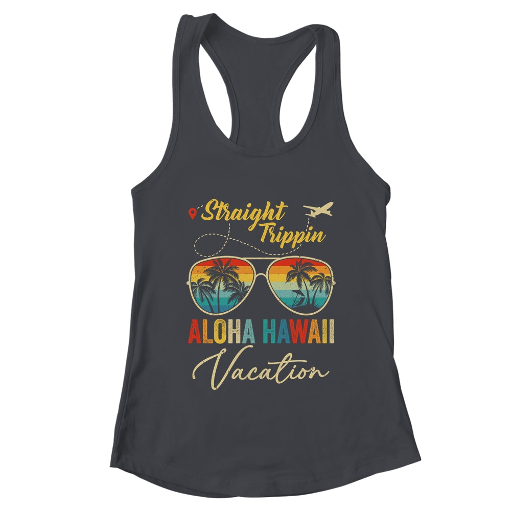 Straight Trippin Aloha Hawaii Vacation 2024 Family Summer Shirt & Tank Top | teecentury