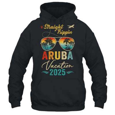 Straight Trippin Aruba 2025 Family Summer Vacation Shirt & Tank Top | teecentury
