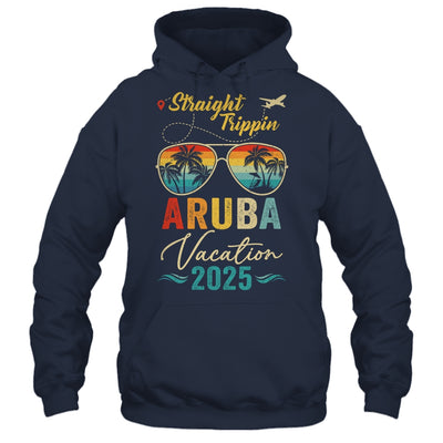 Straight Trippin Aruba 2025 Family Summer Vacation Shirt & Tank Top | teecentury