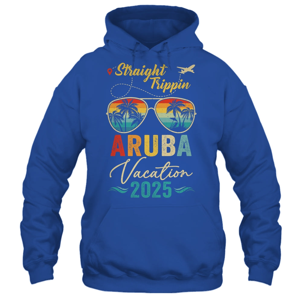 Straight Trippin Aruba 2025 Family Summer Vacation Shirt & Tank Top | teecentury