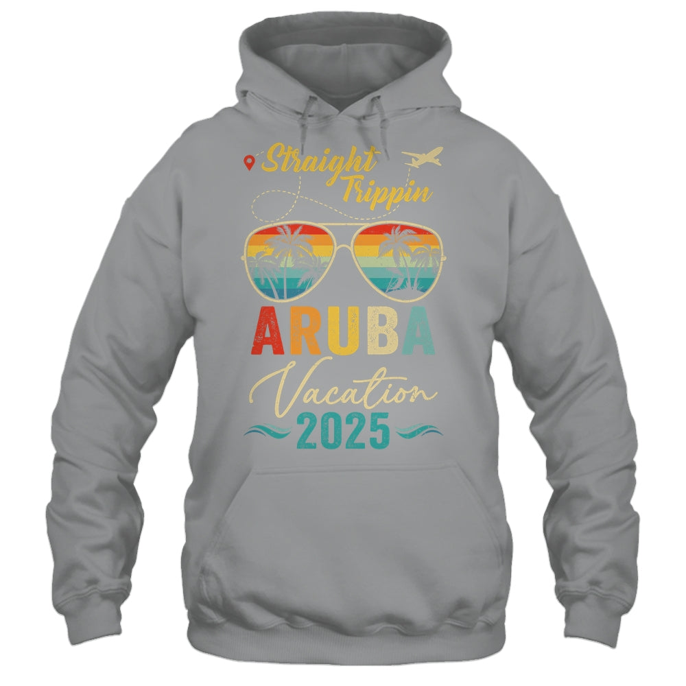 Straight Trippin Aruba 2025 Family Summer Vacation Shirt & Tank Top | teecentury