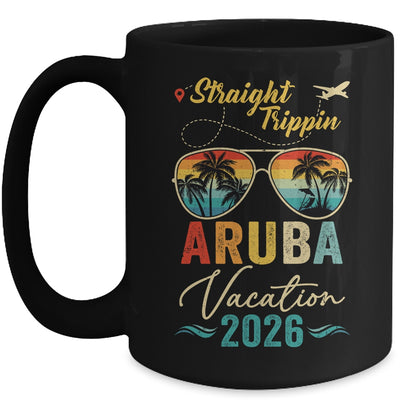 Straight Trippin Aruba 2026 Family Summer Vacation Mug | teecentury