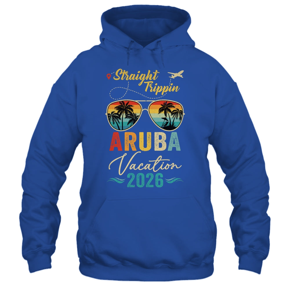 Straight Trippin Aruba 2026 Family Summer Vacation Shirt & Tank Top | teecentury
