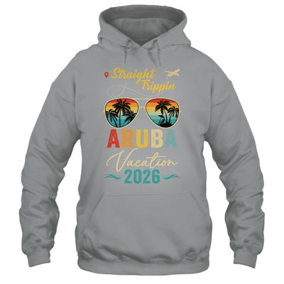 Straight Trippin Aruba 2026 Family Summer Vacation Shirt & Tank Top | teecentury
