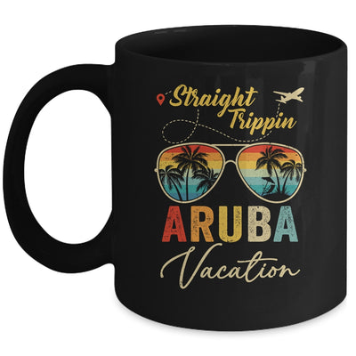 Straight Trippin Aruba Vacation 2024 Family Summer Mug | teecentury