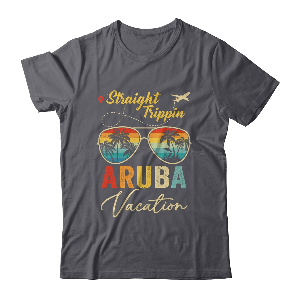 Straight Trippin Aruba Vacation 2024 Family Summer Shirt & Tank Top | teecentury