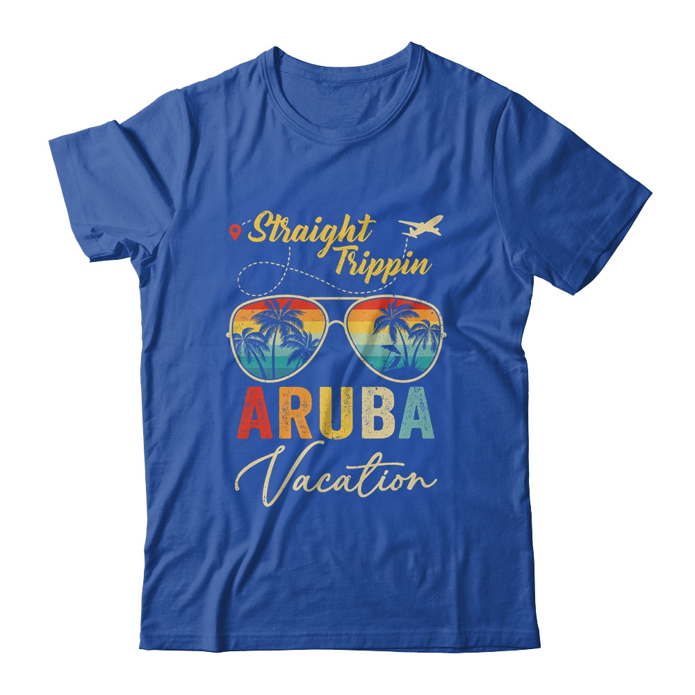 Straight Trippin Aruba Vacation 2024 Family Summer Shirt & Tank Top | teecentury