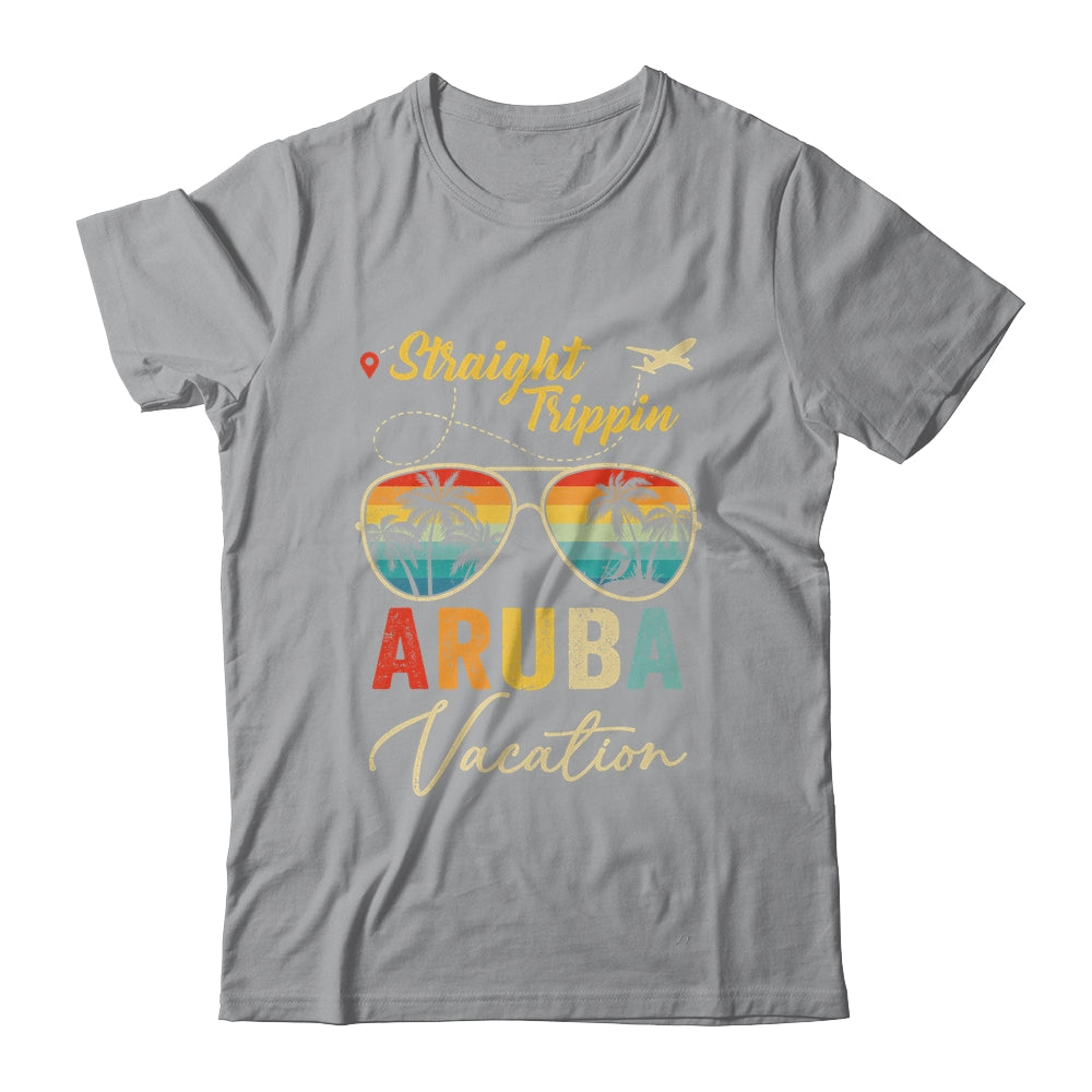 Straight Trippin Aruba Vacation 2024 Family Summer Shirt & Tank Top | teecentury