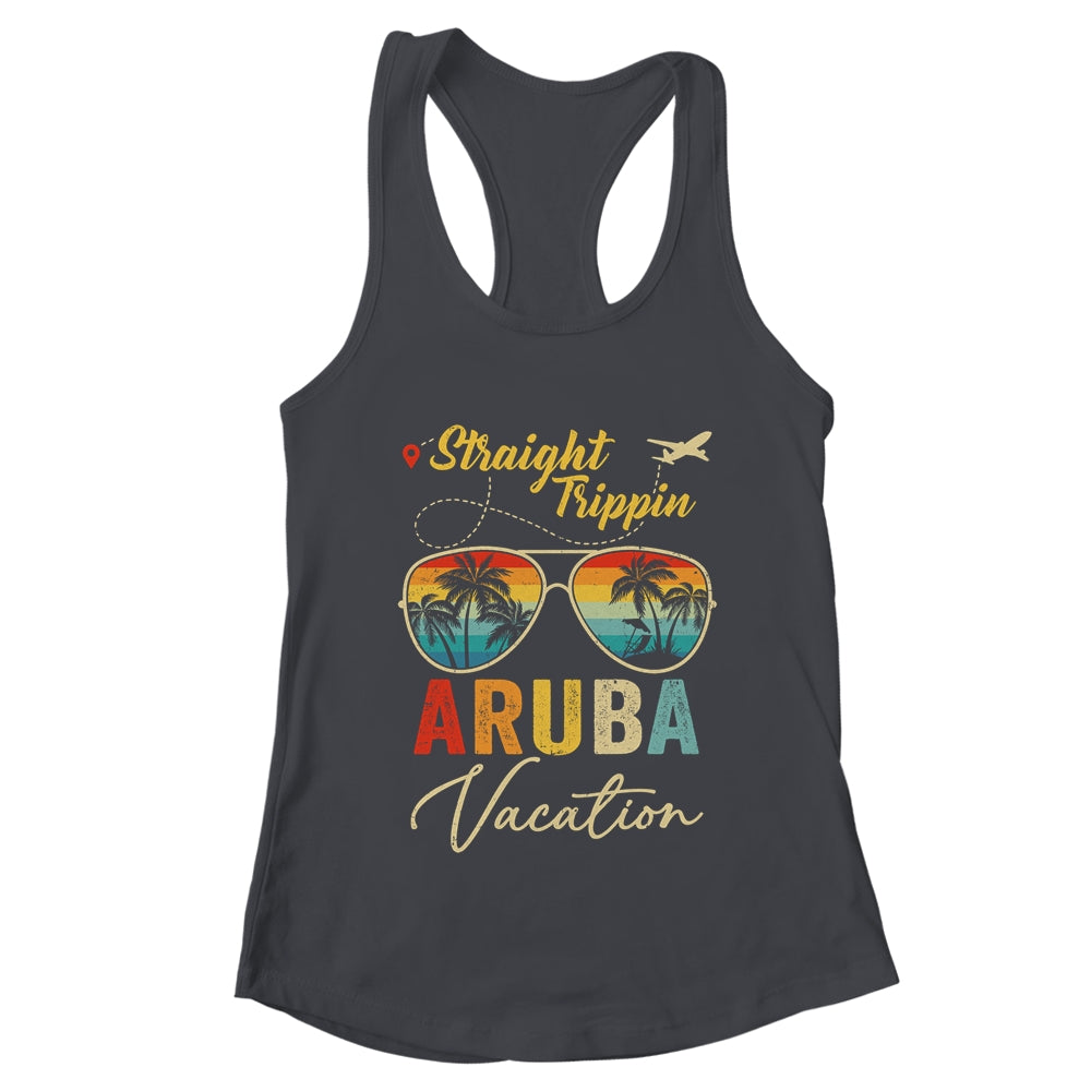 Straight Trippin Aruba Vacation 2024 Family Summer Shirt & Tank Top | teecentury