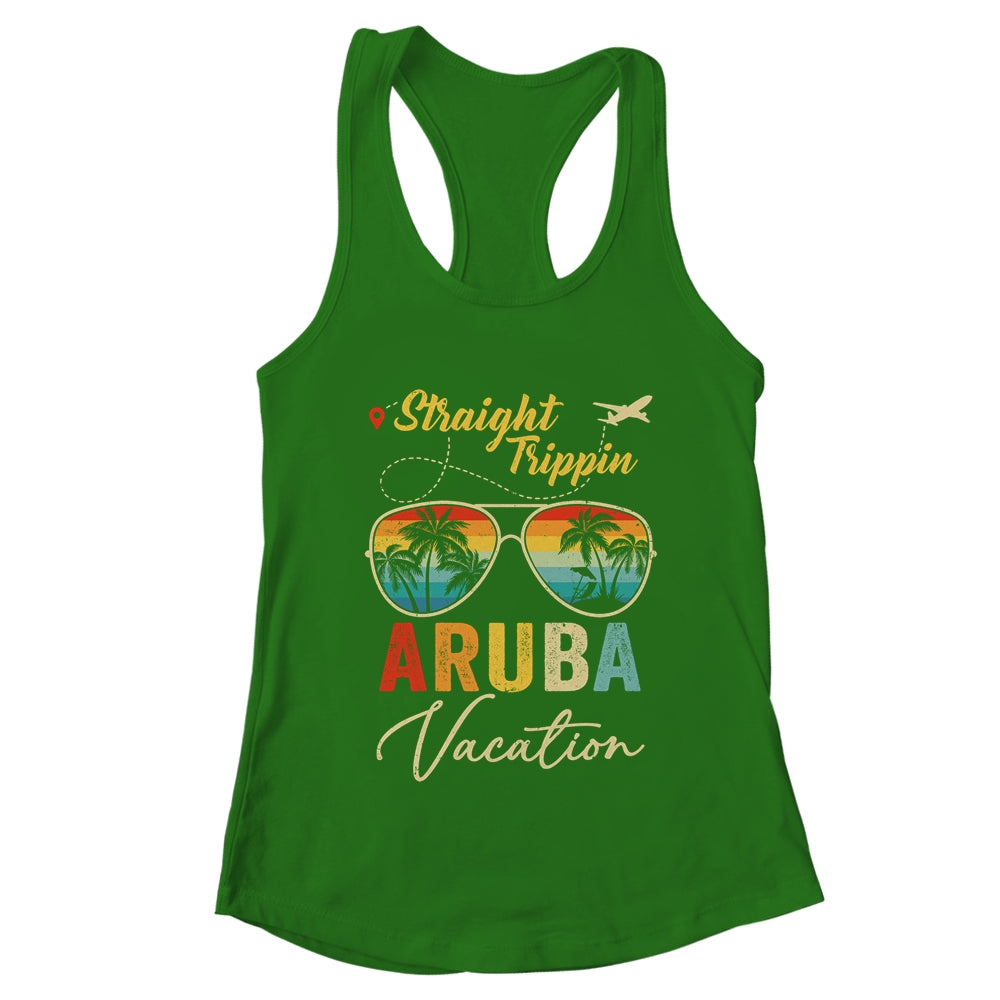Straight Trippin Aruba Vacation 2024 Family Summer Shirt & Tank Top | teecentury