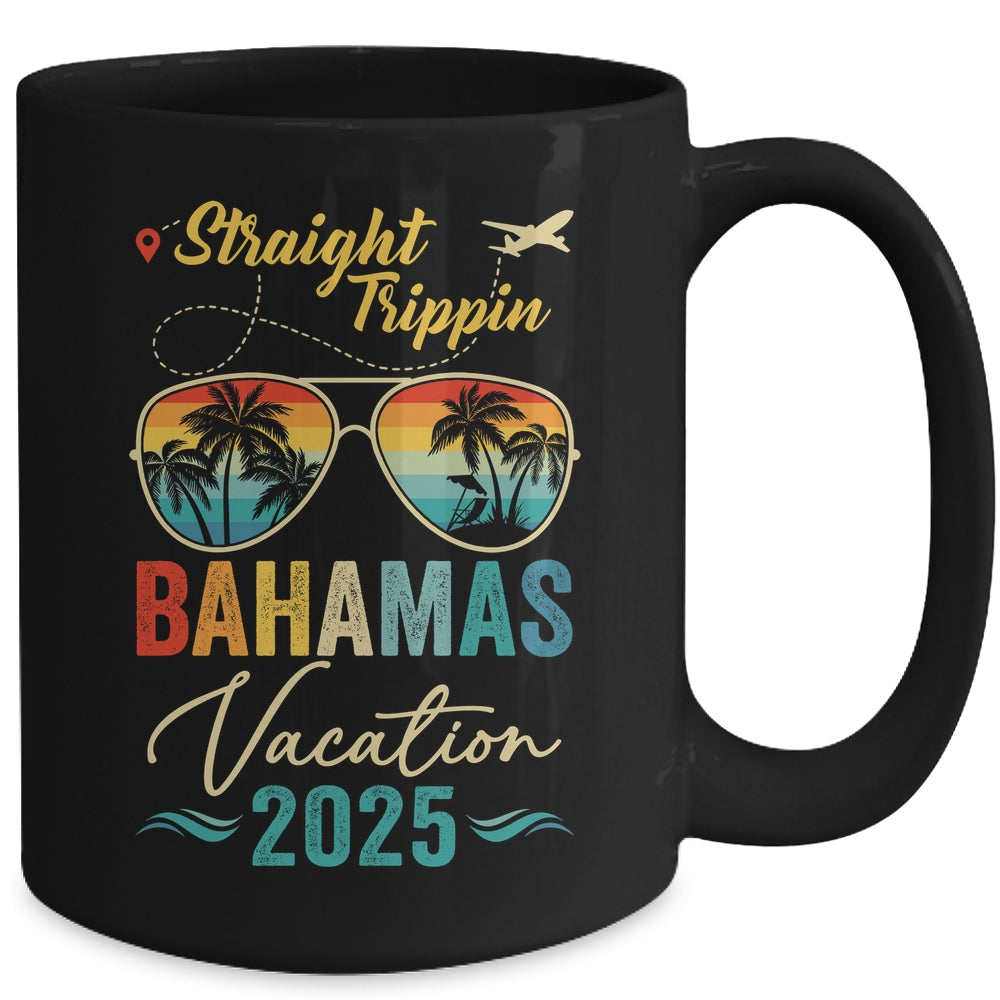 Straight Trippin Bahamas 2025 Family Summer Vacation Mug | teecentury