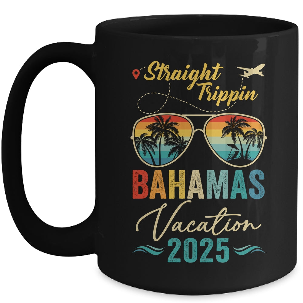 Straight Trippin Bahamas 2025 Family Summer Vacation Mug | teecentury