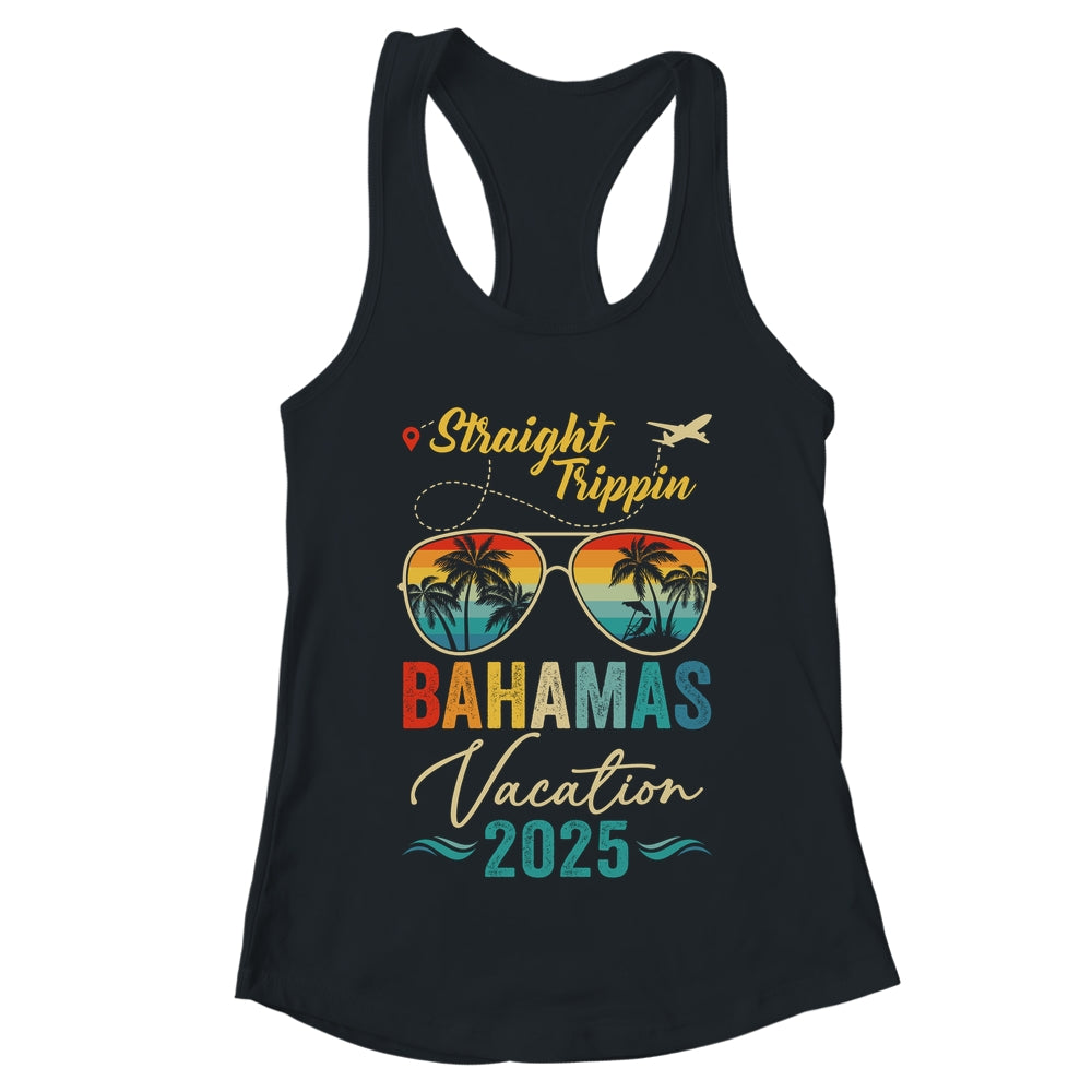 Straight Trippin Bahamas 2025 Family Summer Vacation Shirt & Tank Top | teecentury