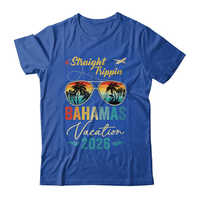 Straight Trippin Bahamas 2026 Family Summer Vacation Shirt & Tank Top | teecentury