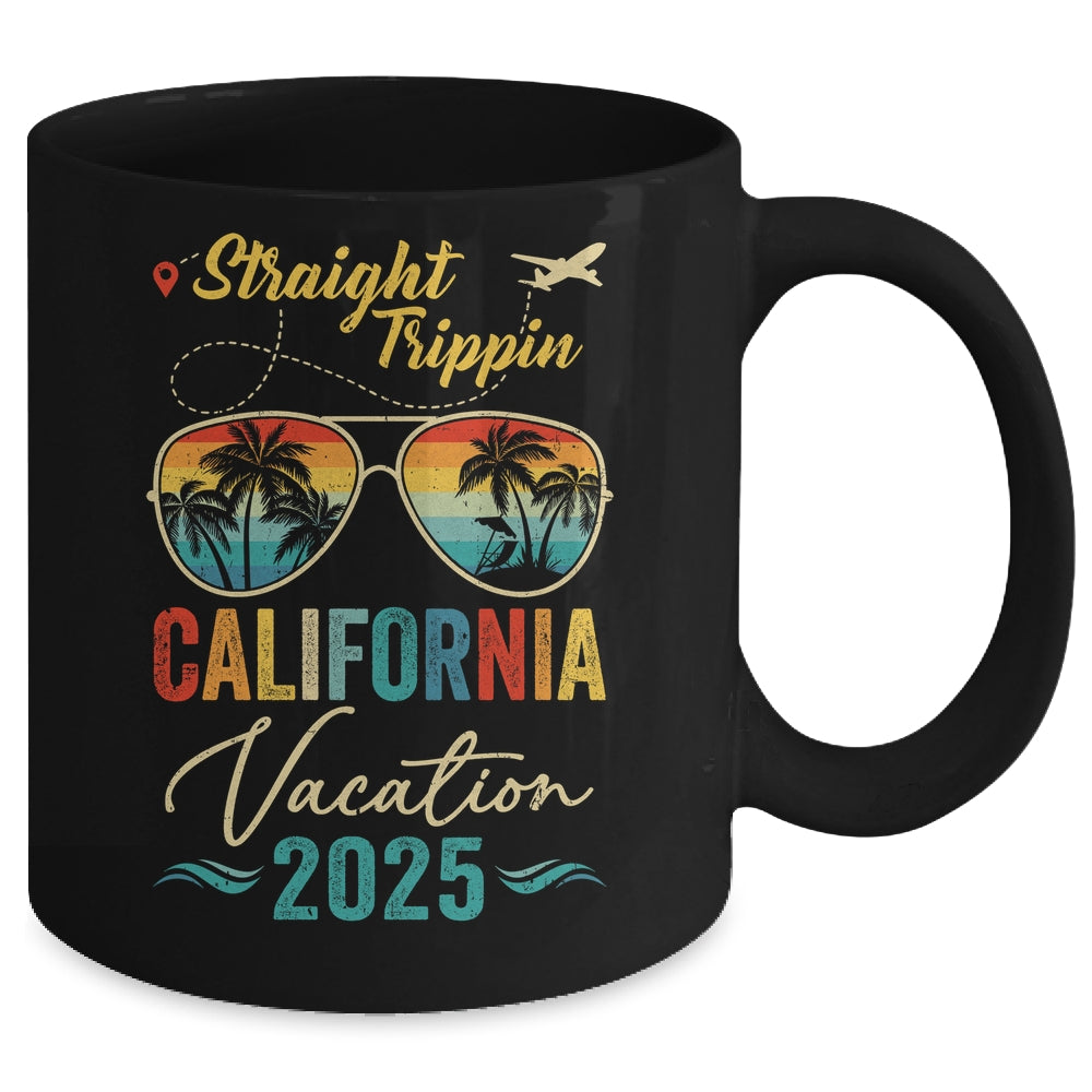 Straight Trippin California 2025 Family Summer Vacation Mug | teecentury