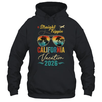 Straight Trippin California 2026 Family Summer Vacation Shirt & Tank Top | teecentury