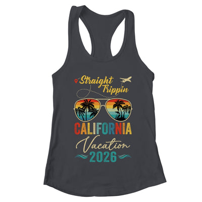 Straight Trippin California 2026 Family Summer Vacation Shirt & Tank Top | teecentury