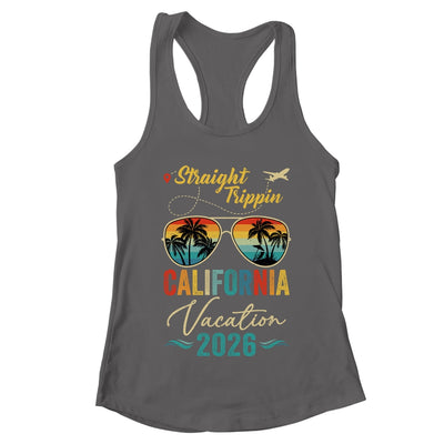 Straight Trippin California 2026 Family Summer Vacation Shirt & Tank Top | teecentury