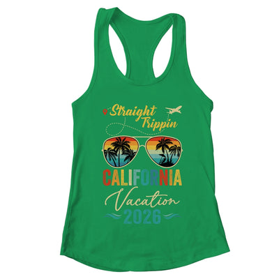 Straight Trippin California 2026 Family Summer Vacation Shirt & Tank Top | teecentury
