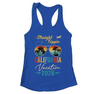 Straight Trippin California 2026 Family Summer Vacation Shirt & Tank Top | teecentury