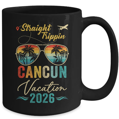 Straight Trippin Cancun 2026 Family Summer Vacation Mug | teecentury