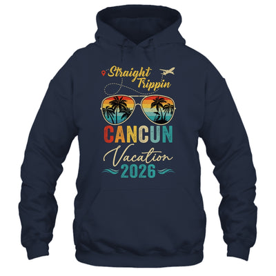 Straight Trippin Cancun 2026 Family Summer Vacation Shirt & Tank Top | teecentury