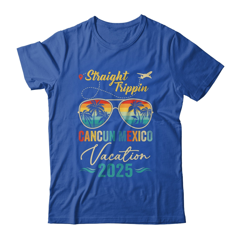 Straight Trippin Cancun Mexico 2025 Family Summer Vacation Shirt & Tank Top | teecentury