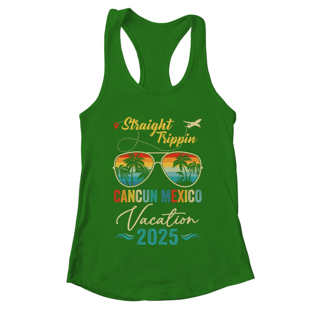 Straight Trippin Cancun Mexico 2025 Family Summer Vacation Shirt & Tank Top | teecentury